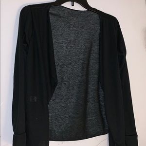 3/15 Black Cardigan